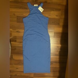 Blue Sleeveless Dress